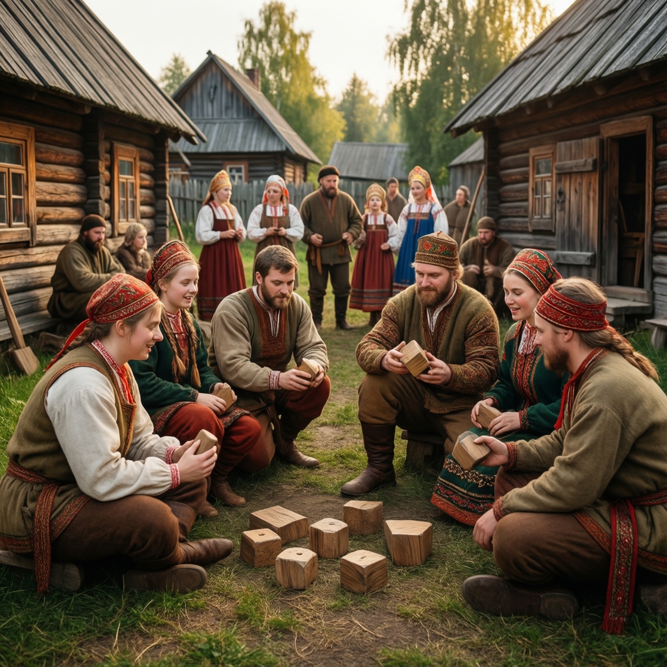 Старинные русские игры и забавы: во что играли дети и взрослые в разные эпохи