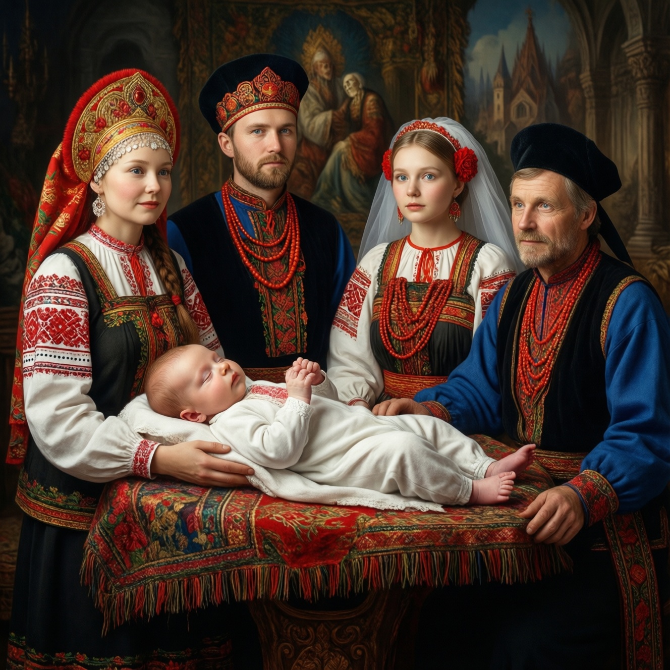 Старинные обряды жизненного цикла: рождение, свадьба и проводы поколений
