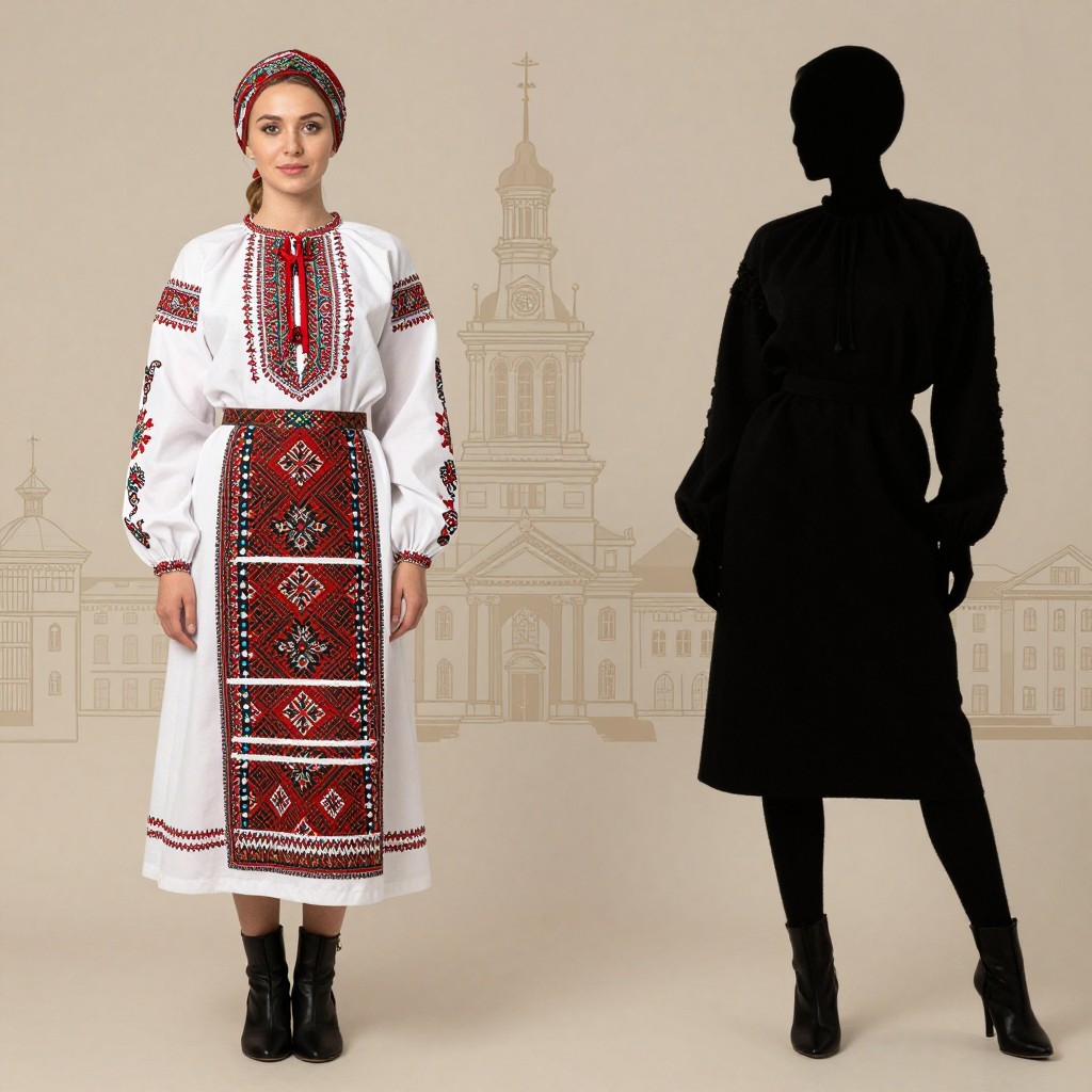 История русского костюма: от сарафана до городской моды