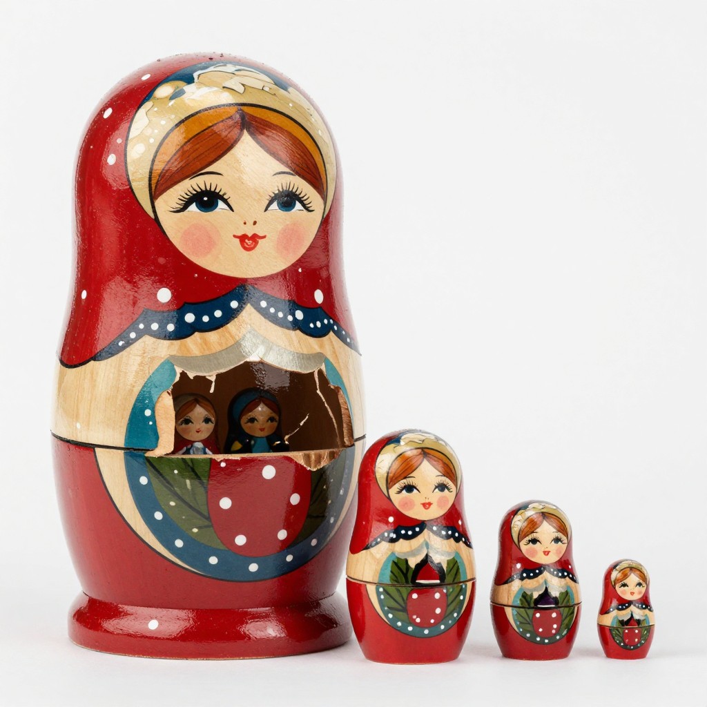 Матрёшка: история игрушки и путь к мировому символу России